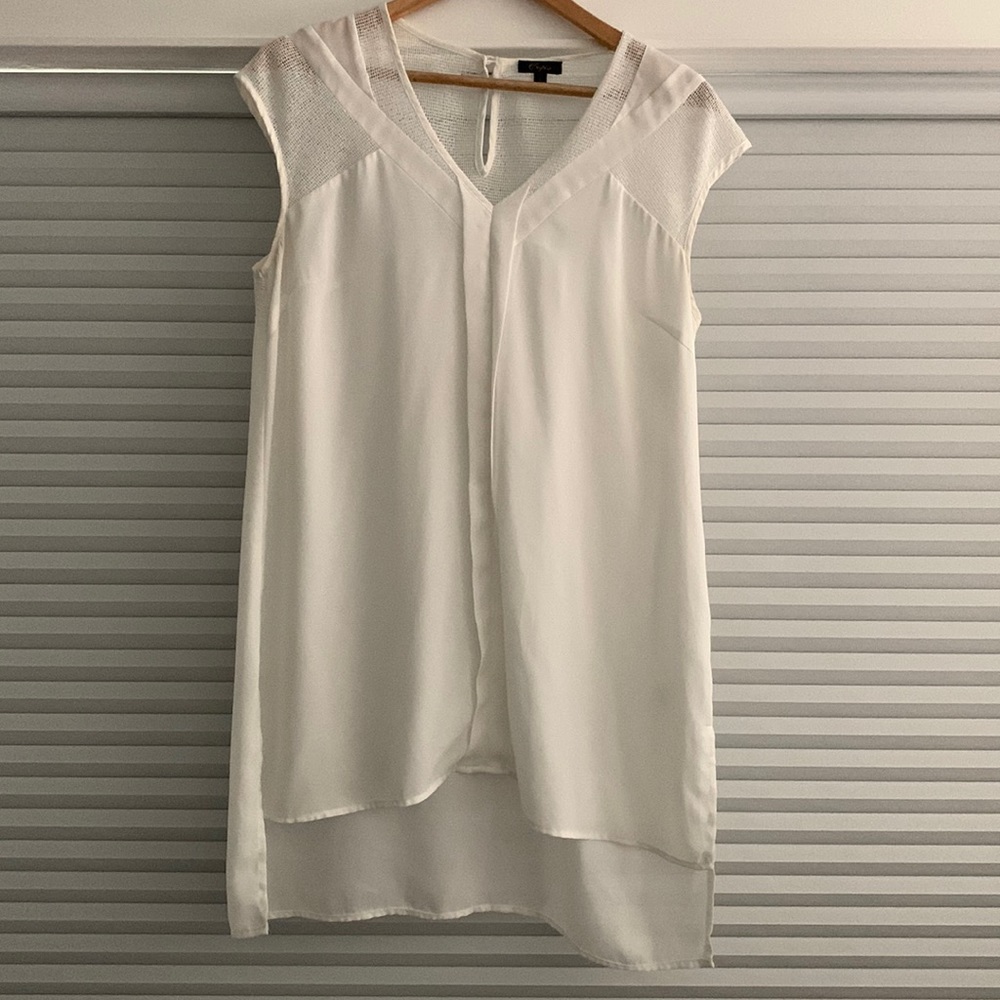 Long Sleeveless Blouse